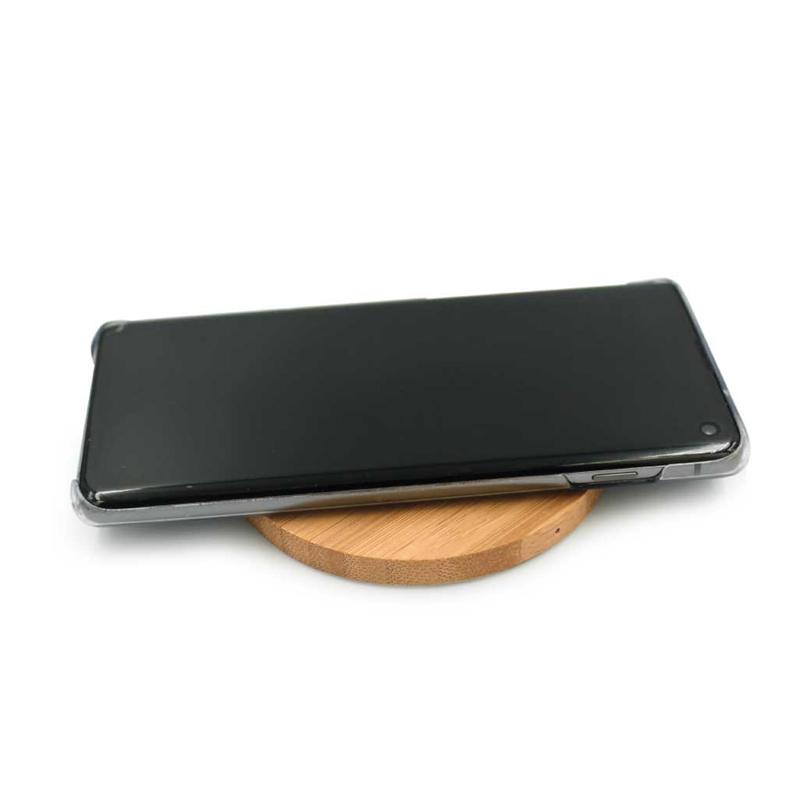 EcoPower Bamboo Wireless Charger